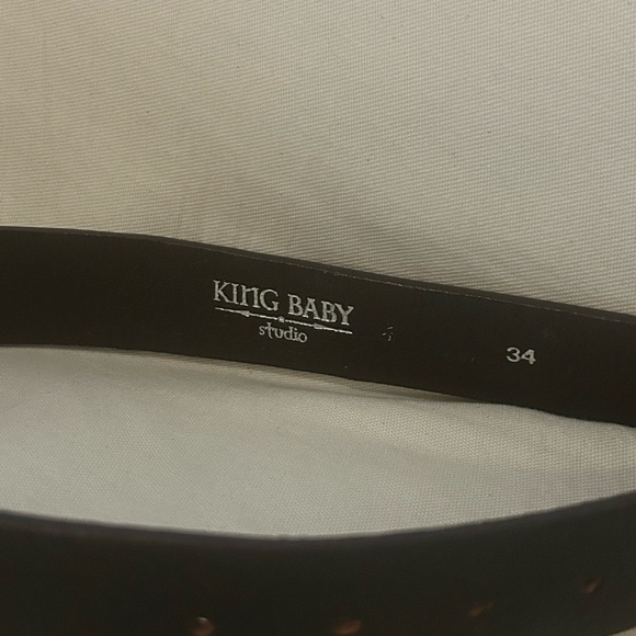 King Baby Studio Belt Buckle Brass Copper & Silver 34 2006 - Picture 5 of 9